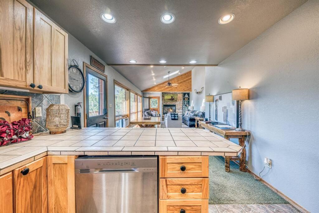 Perk Canyon Hidden Acres-Hot Tub-Gas Fireplace Ruidoso Extérieur photo