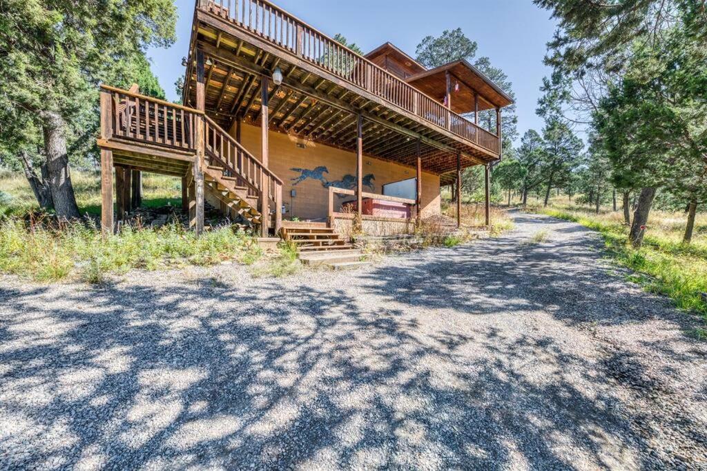 Perk Canyon Hidden Acres-Hot Tub-Gas Fireplace Ruidoso Extérieur photo