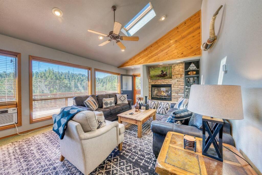 Perk Canyon Hidden Acres-Hot Tub-Gas Fireplace Ruidoso Extérieur photo