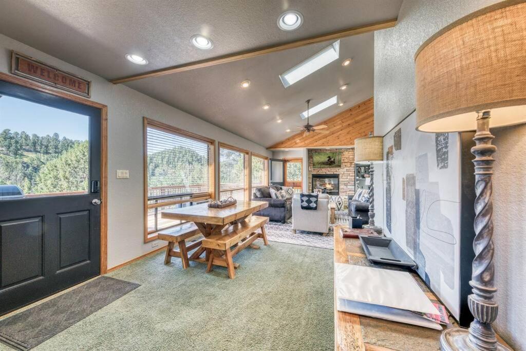 Perk Canyon Hidden Acres-Hot Tub-Gas Fireplace Ruidoso Extérieur photo